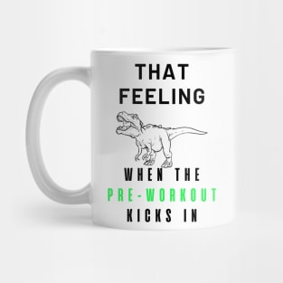 T-Rex Pre-Workout Mug